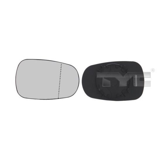 324-0008-1 Mirror Glass, outside mirror