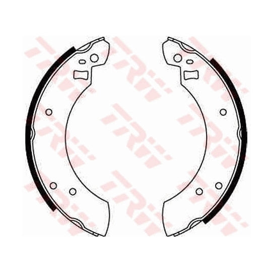 GS6125 Brake Shoe Set