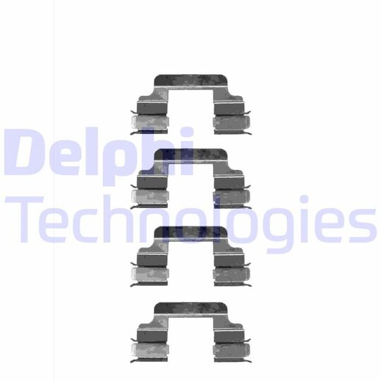 LX0334 Accessory Kit, disc brake pad