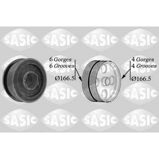 9001808 Belt Pulley, crankshaft
