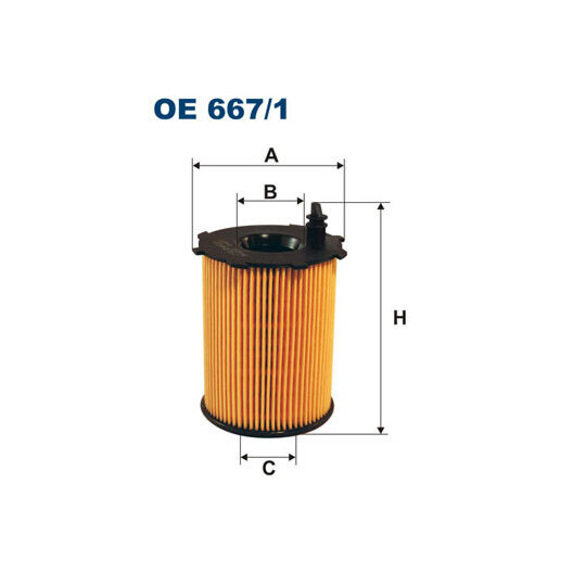 OE 667/1 Oil filter