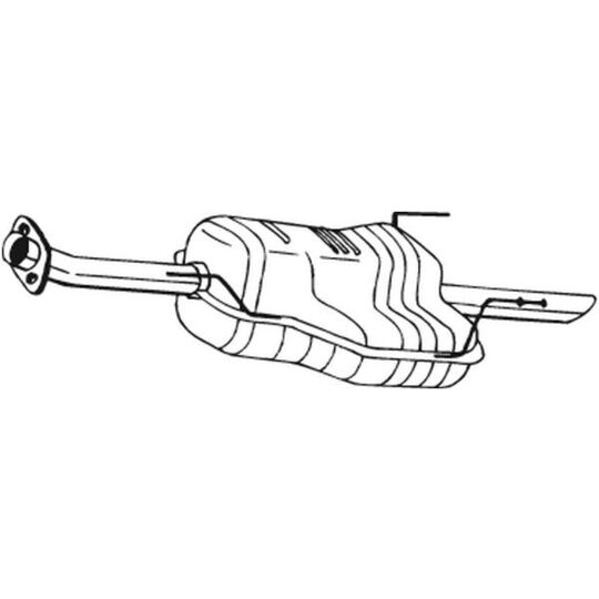 185-603 End Silencer