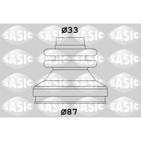 2873783 Bellow Set, drive shaft