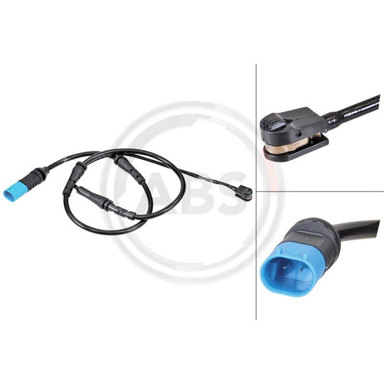 39815 Warning Contact, brake pad wear