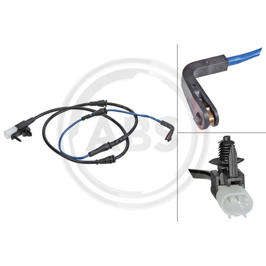 39957 Warning Contact, brake pad wear