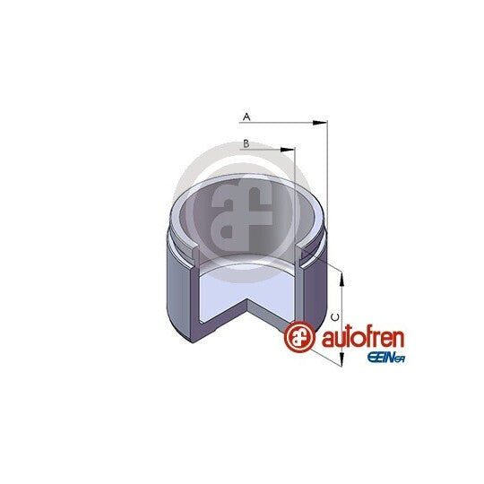 D025303 Piston, brake caliper
