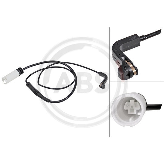 39617 Warning Contact, brake pad wear