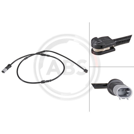 39936 Warning Contact, brake pad wear