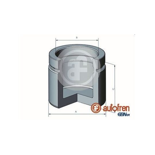 D025296 Piston, brake caliper