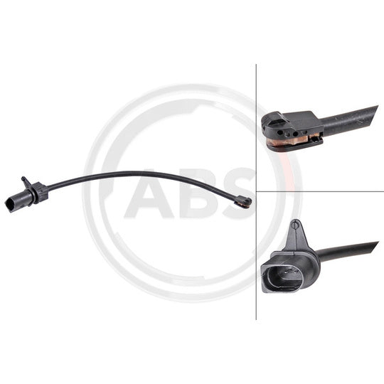 39944 Warning Contact, brake pad wear