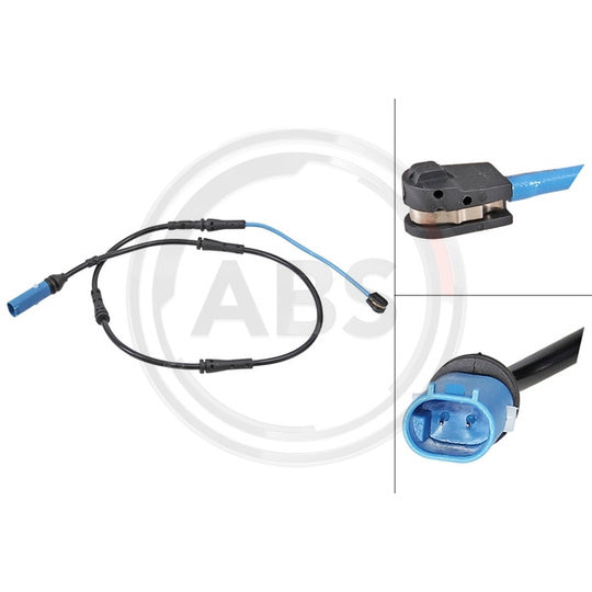 39925 Warning Contact, brake pad wear