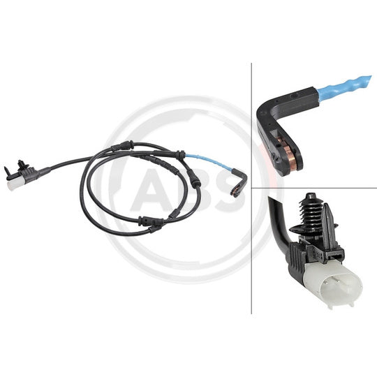 39977 Warning Contact, brake pad wear
