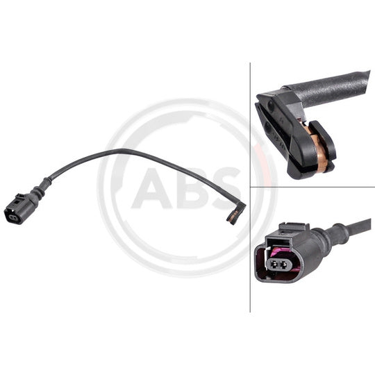 39975 Warning Contact, brake pad wear