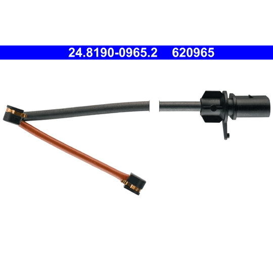 24.8190-0965.2 Warning Contact, brake pad wear