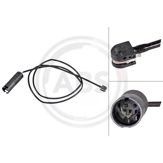 39535 Warning Contact, brake pad wear