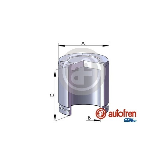 D025287 Piston, brake caliper