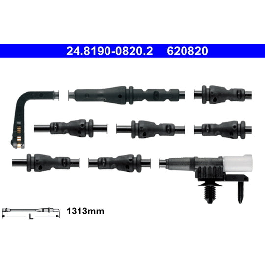 24.8190-0820.2 Warning Contact, brake pad wear