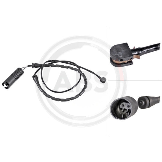 39529 Warning Contact, brake pad wear