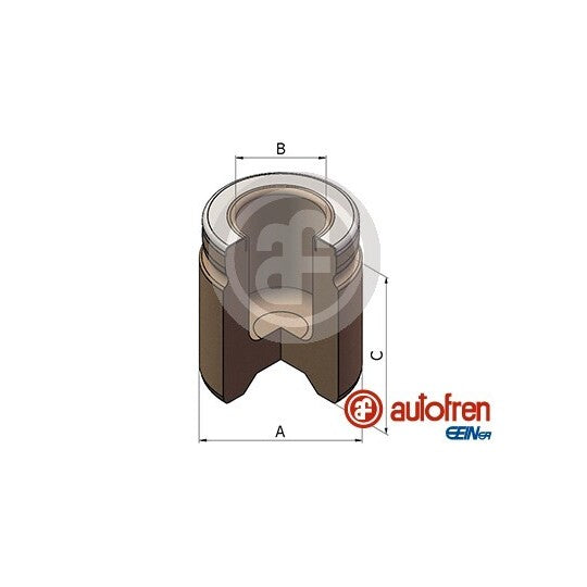 D025592 Piston, brake caliper