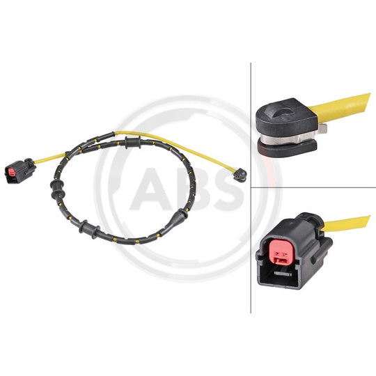 39959 Warning Contact, brake pad wear