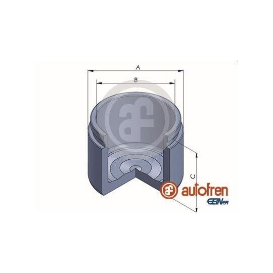 D025653 Piston, brake caliper