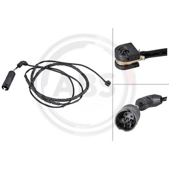 39649 Warning Contact, brake pad wear