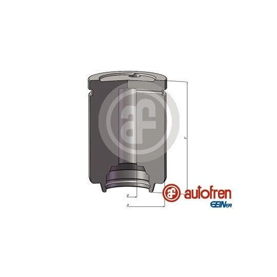 D025583 Piston, brake caliper