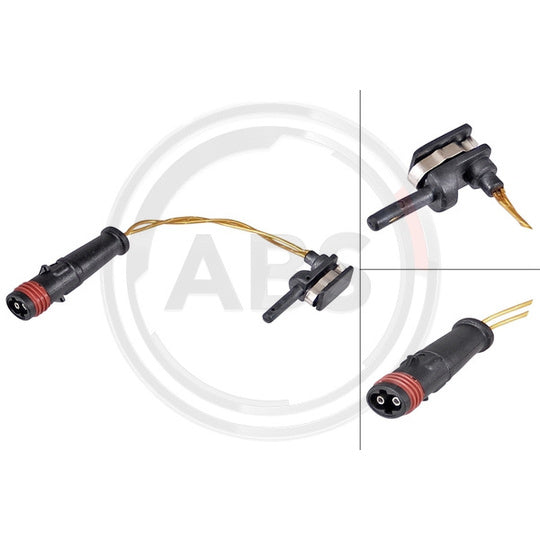 39590 Warning Contact, brake pad wear