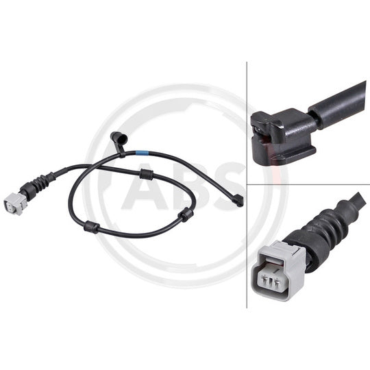 39965 Warning Contact, brake pad wear