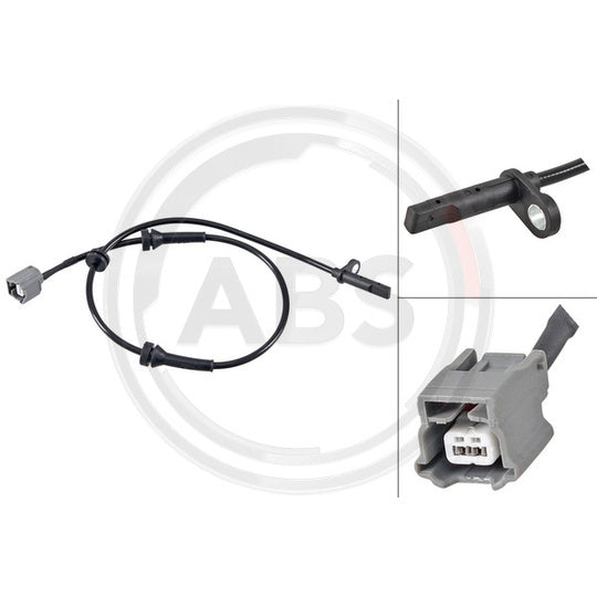 31640 Sensor, wheel speed