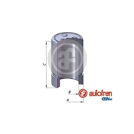 D025292 Piston, brake caliper
