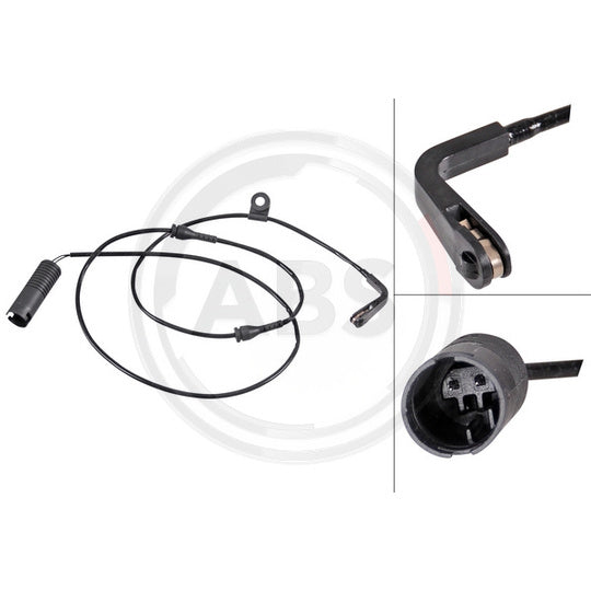 39578 Warning Contact, brake pad wear