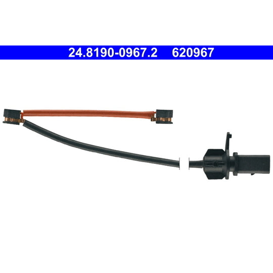 24.8190-0967.2 Warning Contact, brake pad wear