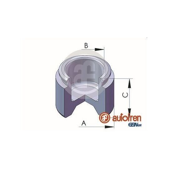 D025346 Piston, brake caliper
