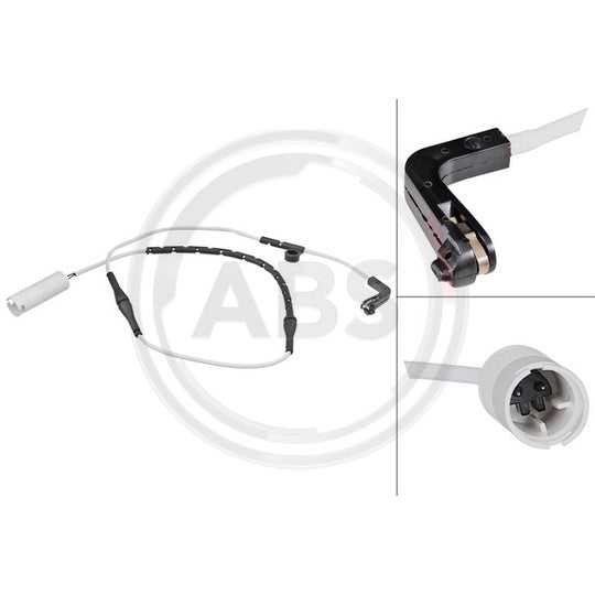 39609 Warning Contact, brake pad wear
