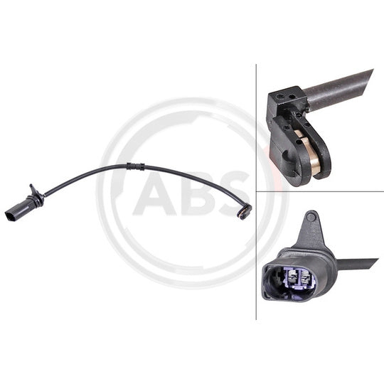 39953 Warning Contact, brake pad wear