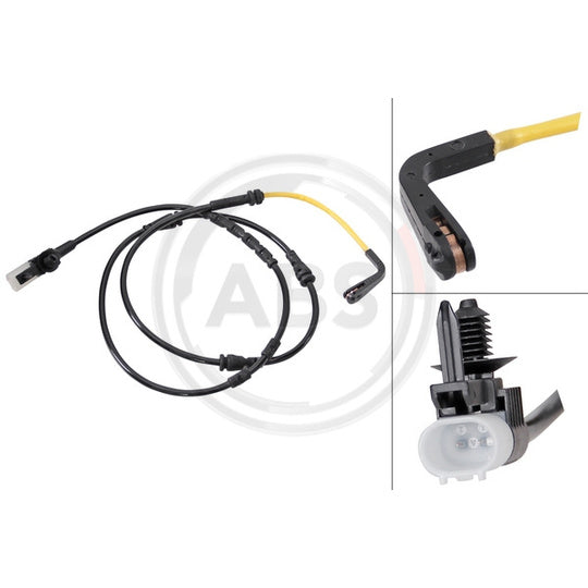 39976 Warning Contact, brake pad wear