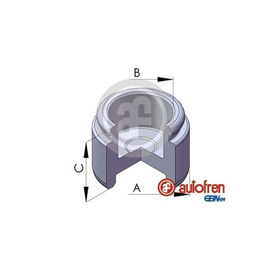 D025289 Piston, brake caliper