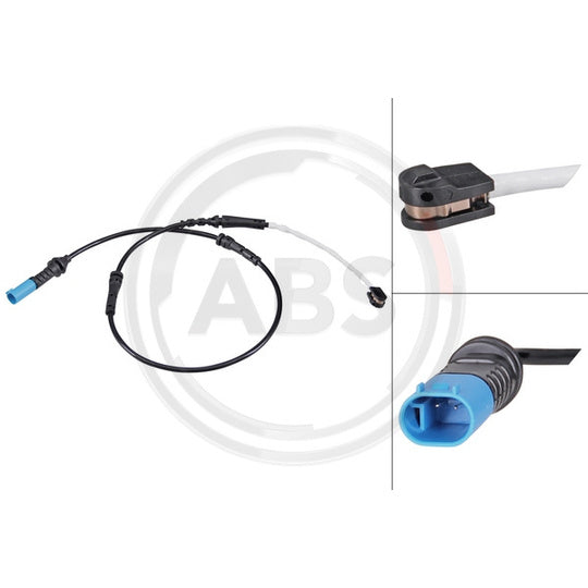 39403 Warning Contact, brake pad wear
