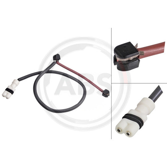 39543 Warning Contact, brake pad wear