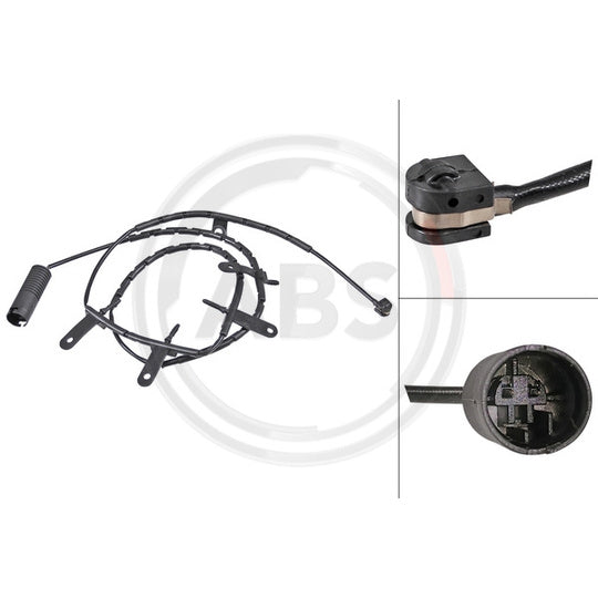 39607 Warning Contact, brake pad wear