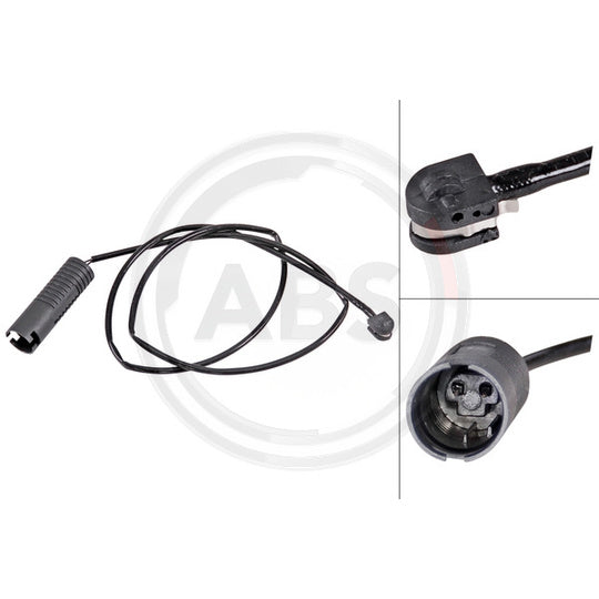 39514 Warning Contact, brake pad wear