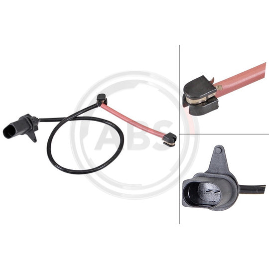 39910 Warning Contact, brake pad wear