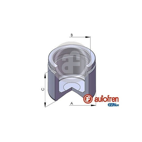 D025448 Piston, brake caliper