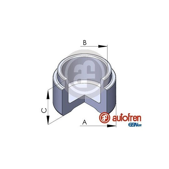 D025260 Piston, brake caliper