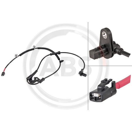 31550 Sensor, wheel speed