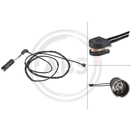 39582 Warning Contact, brake pad wear