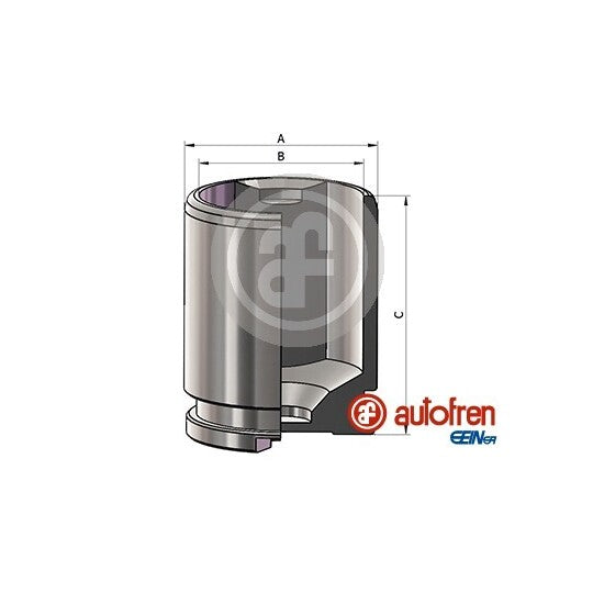 D025602 Piston, brake caliper