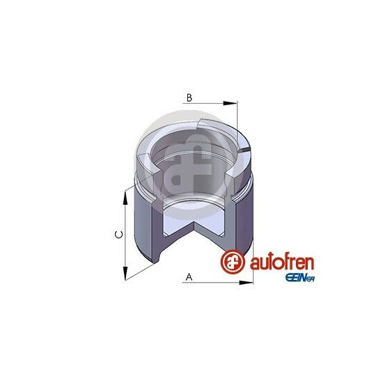 D025315 Piston, brake caliper