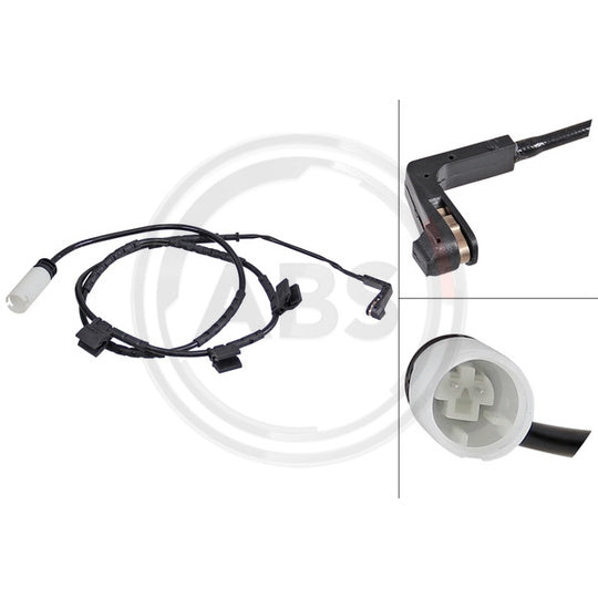 39646 Warning Contact, brake pad wear